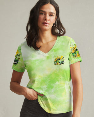 Jesus Take The Wheel Woman's All Over Print Shirt - Tyqy1001253