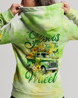 Jesus Take The Wheel Woman's All Over Print Shirt - Tyqy1001253