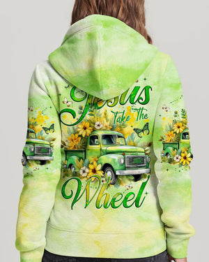 Jesus Take The Wheel Woman's All Over Print Shirt - Tyqy1001253
