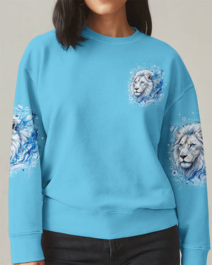 The Lord Stood With Me Lion Women's All Over Print Shirt - Tyqy1001262