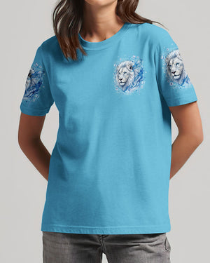 The Lord Stood With Me Lion Women's All Over Print Shirt - Tyqy1001262