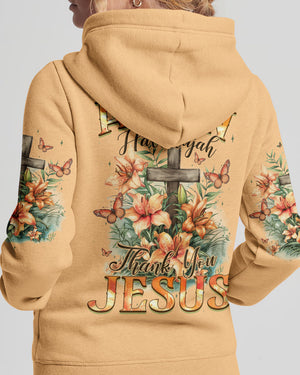 Thank You Jesus Women's All Over Print Shirt - Tyqy1009244
