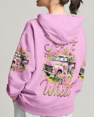 Jesus Take The Wheel Women's All Over Print Shirt - Tyqy1102253