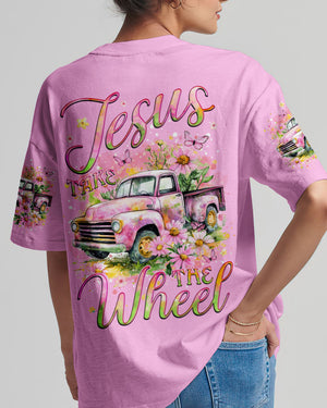 Jesus Take The Wheel Women's All Over Print Shirt - Tyqy1102253