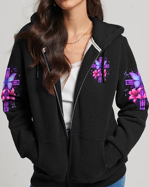 Blessed By God Cross Women's All Over Print Shirt - Tyqy1110253