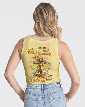 I Choose Faith Hope Love Women's All Over Print Shirt - Tyqy1204244