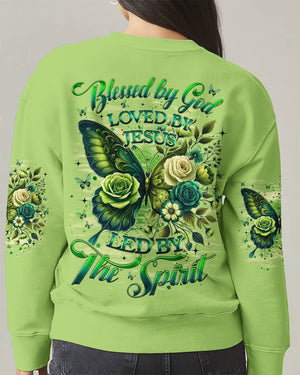 Blessed By God Butterfly Women's All Over Print Shirt - Tyqy1206251