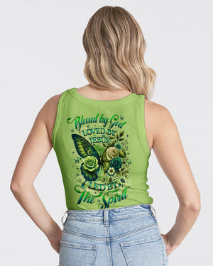 Blessed By God Butterfly Women's All Over Print Shirt - Tyqy1206251