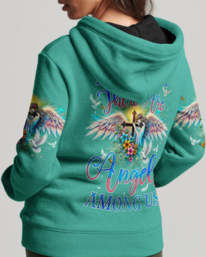 I Believe There Are Angels Among Us Women's All Over Print Shirt - Tyqy1208241