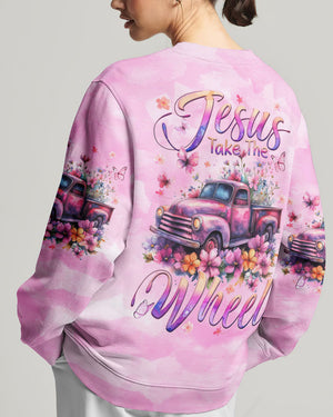 Jesus Take The Wheel Women's All Over Print Shirt - Tyqy1212244