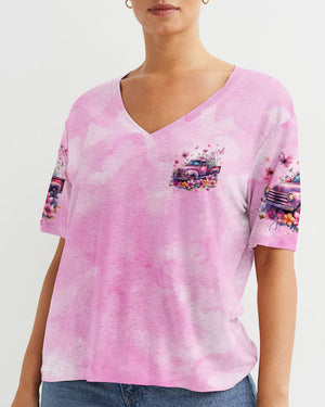Jesus Take The Wheel Women's All Over Print Shirt - Tyqy1212244