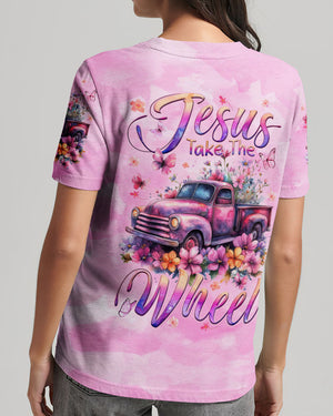 Jesus Take The Wheel Women's All Over Print Shirt - Tyqy1212244