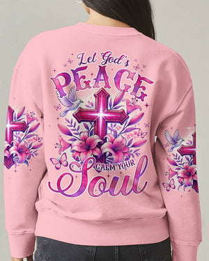 Let God's Peace Calm Your Soul Women's All Over Print Shirt - Tyqy1303251