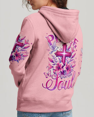 Let God's Peace Calm Your Soul Women's All Over Print Shirt - Tyqy1303251