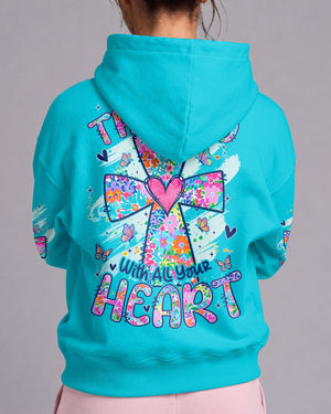 Trust In The Lord With All Your Heart Women's All Over Print Shirt - Tyqy1307261