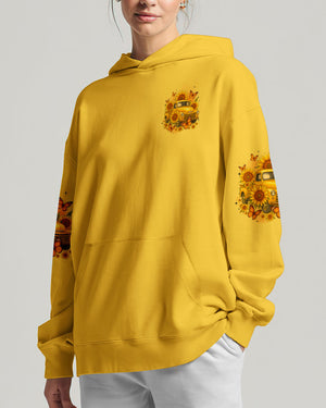 Jesus Take The Wheel Sunflower Women's All Over Print Shirt - Tyqy1309251