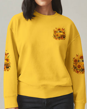 Jesus Take The Wheel Sunflower Women's All Over Print Shirt - Tyqy1309251