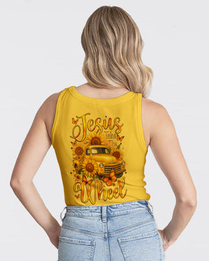 Jesus Take The Wheel Sunflower Women's All Over Print Shirt - Tyqy1309251