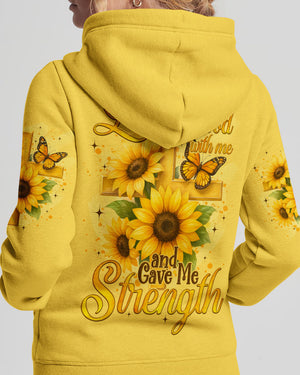 Lord Stood With Me Sunflower Women's All Over Print Shirt - Tyqy1310251