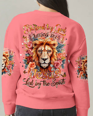 Blessed By God Lion Women's All Over Print Shirt - Tyqy1312252