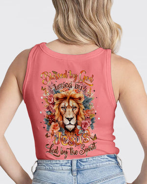 Blessed By God Lion Women's All Over Print Shirt - Tyqy1312252