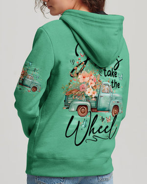 Jesus Take The Wheel Women's All Over Print Shirt - Tyqy1410253