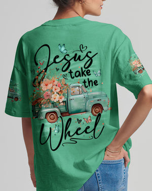 Jesus Take The Wheel Women's All Over Print Shirt - Tyqy1410253