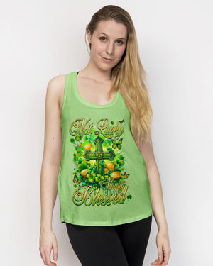 Not Lucky Simply Blessed Patrick's Day All Over Print Shirt - Tyqy1501243