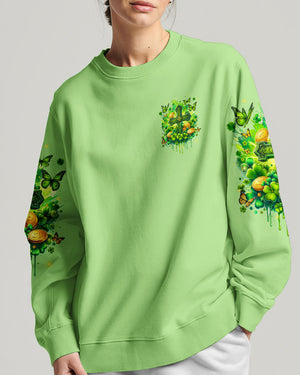 Not Lucky Simply Blessed Patrick's Day All Over Print Shirt - Tyqy1501243