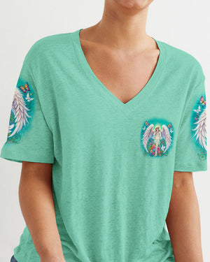 My Angels Are Already There Women's All Over Print Shirt - Tyqy1608241