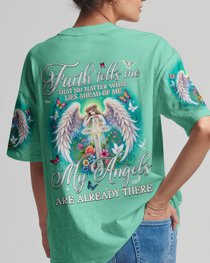 My Angels Are Already There Women's All Over Print Shirt - Tyqy1608241