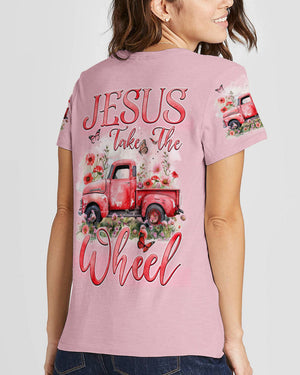Jesus Take The Wheel Women's All Over Print Shirt - Tyqy1702242