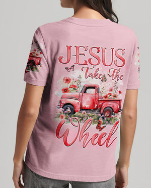 Jesus Take The Wheel Women's All Over Print Shirt - Tyqy1702242