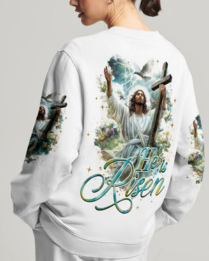 He Is Risen Women's All Over Print Shirt - Tyqy1803251