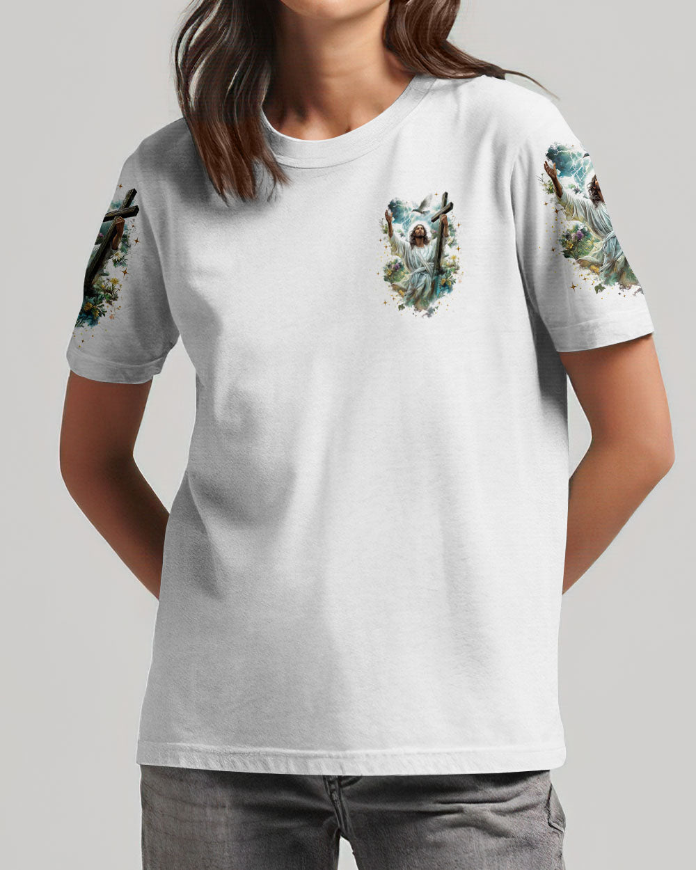 He Is Risen Women's All Over Print Shirt - Tyqy1803251