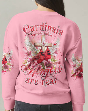 Cardinals Appear When Angels Are Near Women's All Over Print Shirt - Tyqy1806257