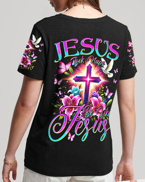 Jesus Took Naps Be Like Jesus Women's All Over Print Shirt - Tyqy1807243