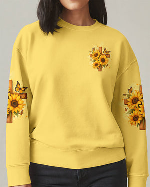 If Words Have Power Imagine A Prayer Sunflower Women's All Over Print Shirt - Tyqy1810251