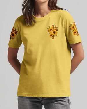 If Words Have Power Imagine A Prayer Sunflower Women's All Over Print Shirt - Tyqy1810251