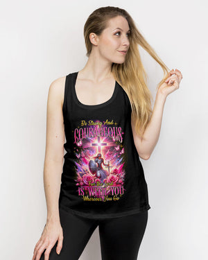 Be Strong And Courageous Women's All Over Print Shirt - Tyqy1812233