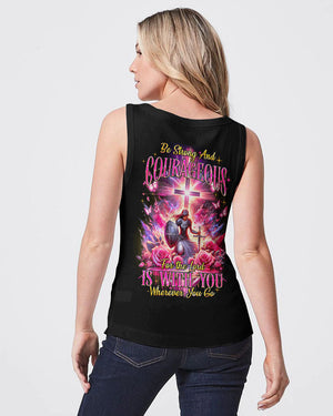 Be Strong And Courageous Women's All Over Print Shirt - Tyqy1812233