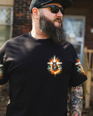 Runs On Jesus And Horses Men's All Over Print Shirt - Tyqy1901242
