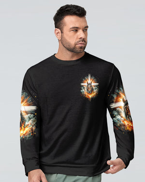 Runs On Jesus And Horses Men's All Over Print Shirt - Tyqy1901242