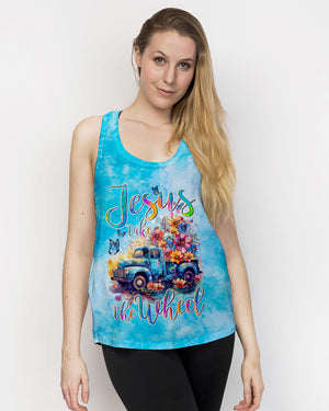 Jesus Take The Wheel Women's All Over Print Shirt - Tyqy1907241