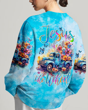 Jesus Take The Wheel Women's All Over Print Shirt - Tyqy1907241