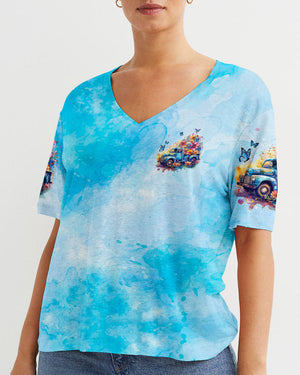 Jesus Take The Wheel Women's All Over Print Shirt - Tyqy1907241