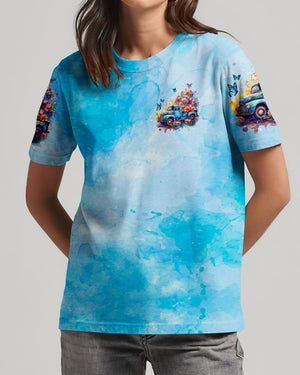 Jesus Take The Wheel Women's All Over Print Shirt - Tyqy1907241