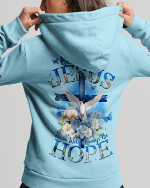 Because Of Jesus Women All Over Print Shirt - Tyqy1911243
