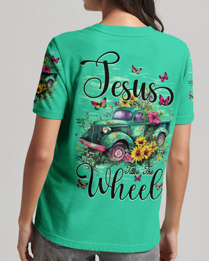 Jesus Take The Wheel Women's All Over Print Shirt - Tyqy2001254