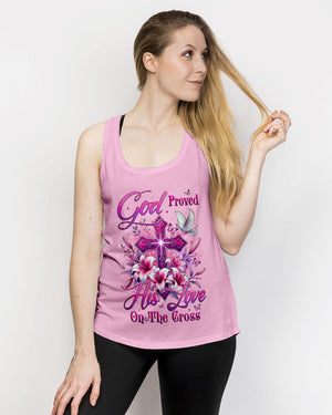 God Proved His Love On The Cross Women's All Over Print Shirt - Tyqy2002251